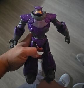Purple Action Figure Toy